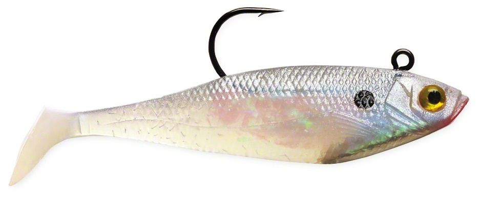 WSS05PRL Storm Wildeye Lures, Swim Shad 05 Pearl
