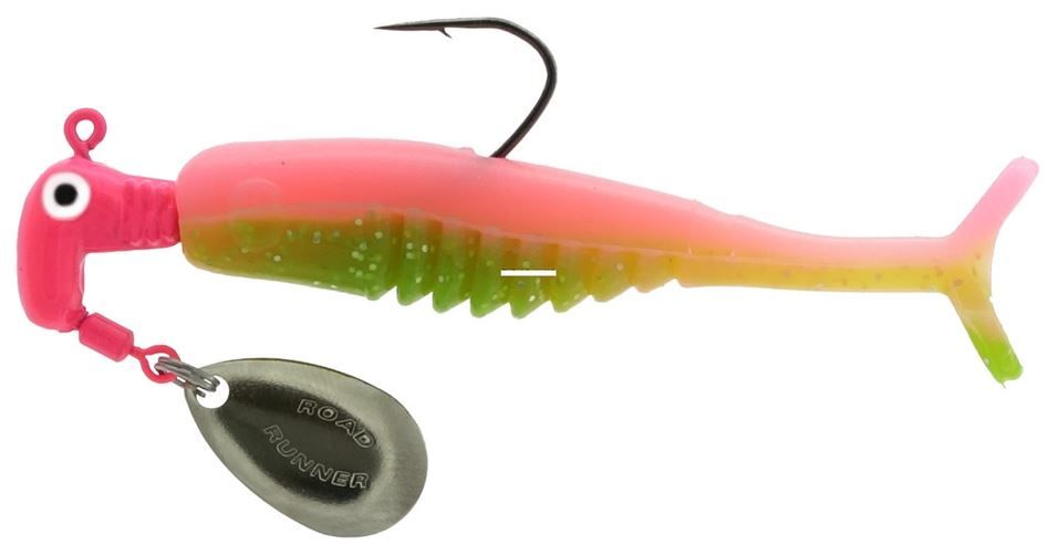 CX3-4863 0.125 oz 2-0 Crappie X-Tractor Hook, June Bug