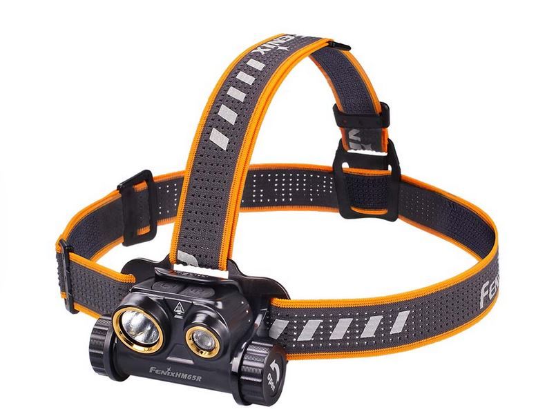 HM65R 1400 Lumen Fenix Rechargeable Headlamp, Black