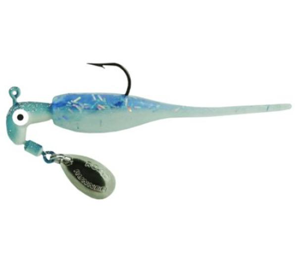 SR2-336 0.062 oz  Slab Runner Baby Shad Head, Blue Ice