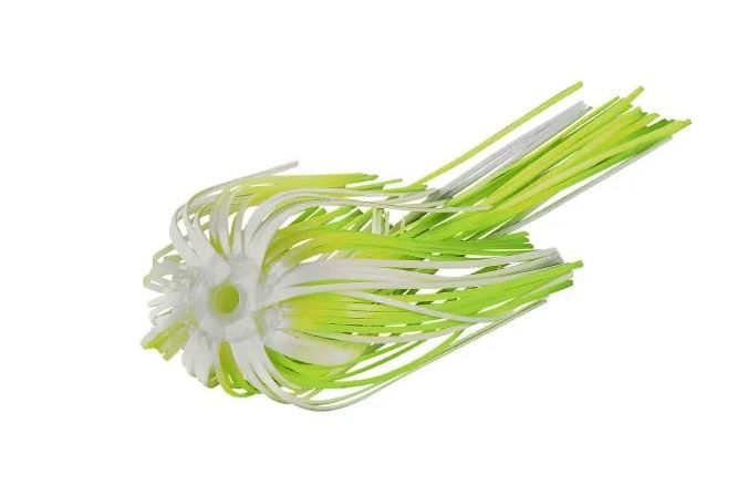 WESK16 We Skirt Replacement Fishing Lures, Hot White Chartreuse