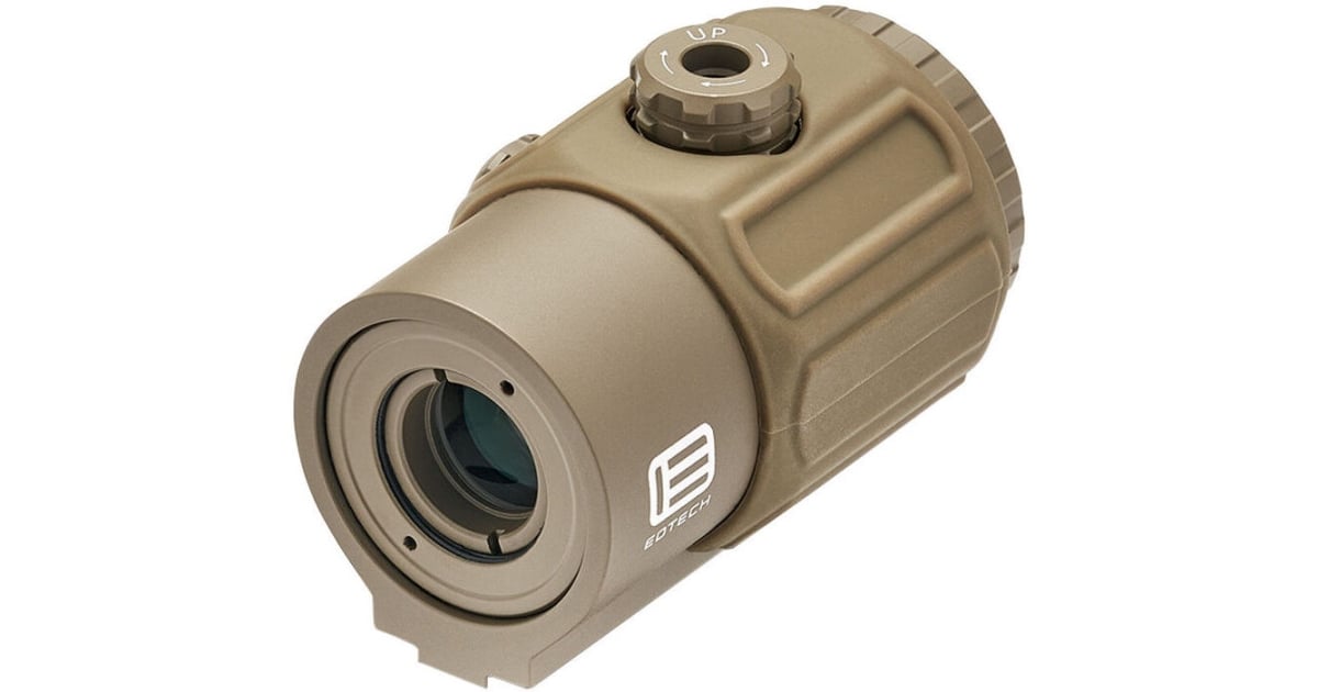 EOTECH G43 Compact 3x Tan Magnifier w/NO MOUNT G43.NMTAN