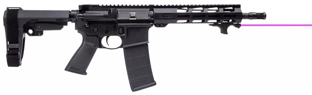 912-0040 Optics Planet Exclusive HS1 Hand Stops with IR Laser Sights M-Lok Mounting, Black