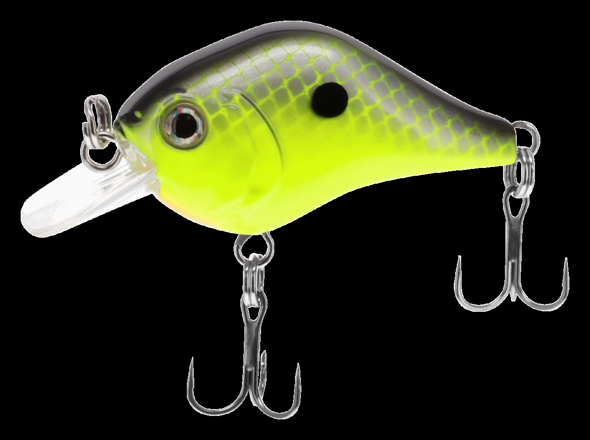 BLF-GN18-52 GNAT Tiny Crank 0.125 oz Lures, Chartreuse Shiner