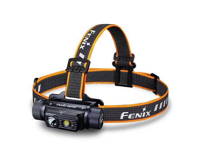 HM70R 1600 Lumen Fenix Rechargeable Headlamp, Black