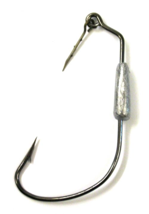 L11118G-5-0 0.12 oz Barbed Swimbait Hook, 5 Count
