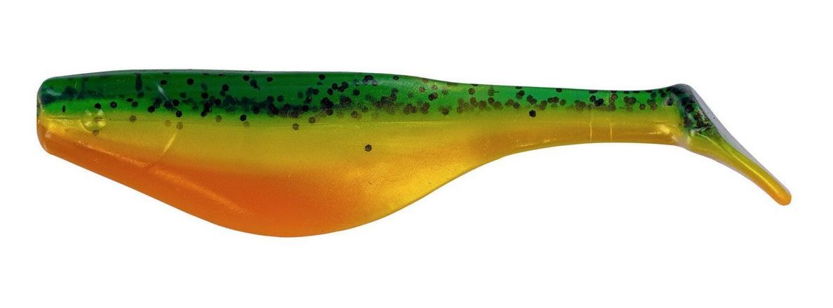 BBB-SH405 4 in. Shad Lures, Fire Tiger - Pack of 10