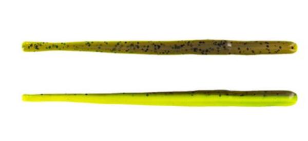 BBB-SCTCHW516 5 in. Scentsation Cliffhanger Worm Lures, Green Pumpkin