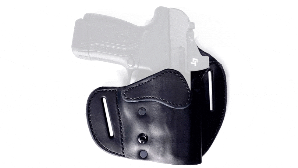 LLOWBRMR209BR Right Hand RMR Lock Leather OWB Holster