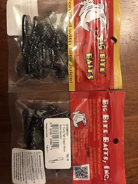 BBB-2MNR-19 Crappie Minnow 2 in. Soft Bait - Pack of 10