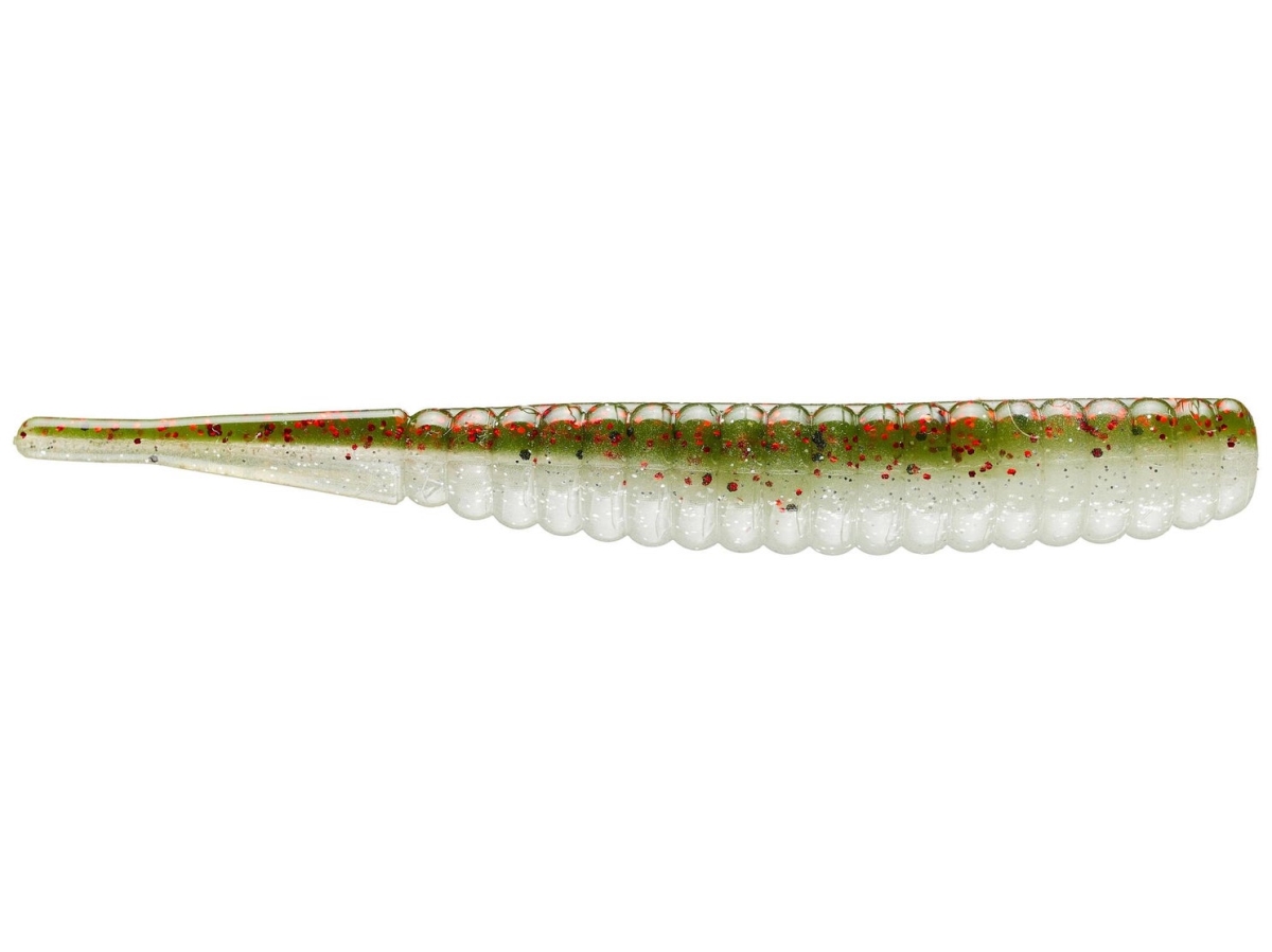TT375-266PK6 3.75 in. Trout Trick Thick Trick Soft Bait, Redbone