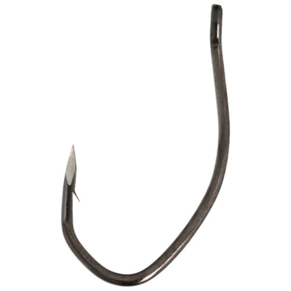 TK150VP-1 Drop Shot Hook, Platinum Black - Size 1 - Pack of 7