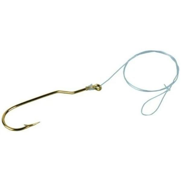 MC38X-2 Team Crappie Hooks, Snell Gold - Pack of 5