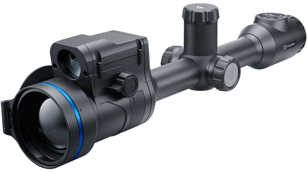 Pulsar Thermion 2 LRF XP60 Thermal Riflescope with Mount (Black)