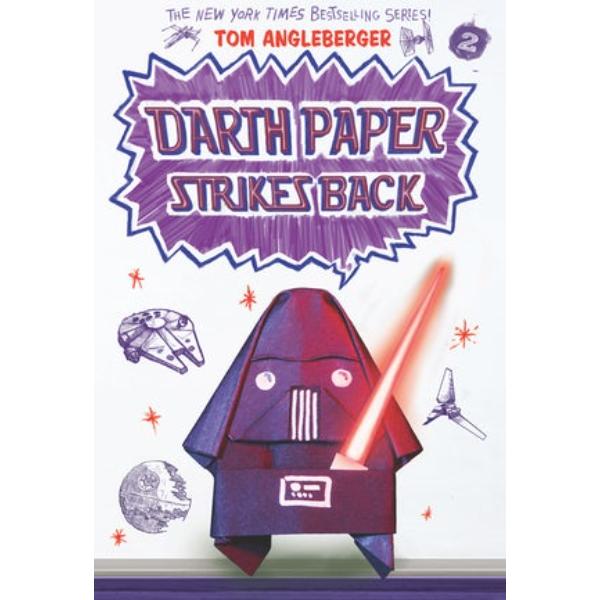 Picture of Abrams 9781419716409 Darth Paper Strikes Back an No. 2 Origami Yoda Book