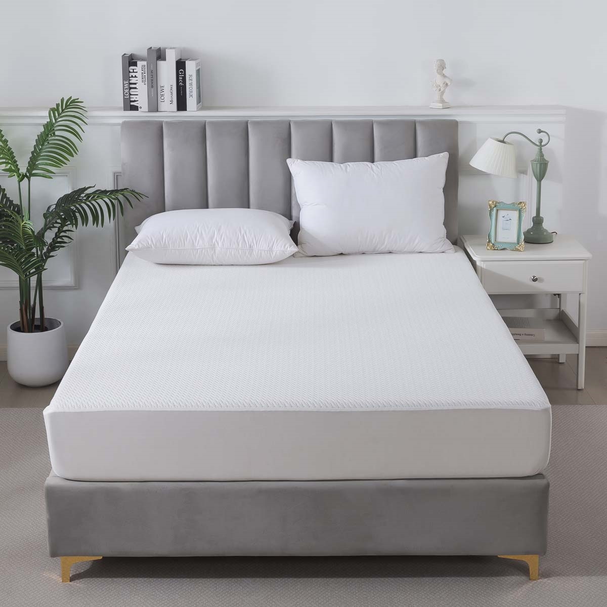 WMP-TWIN Ultimate Waterproof Mattress Protector: All-Around Protection for a Clean, Dry Sleep
