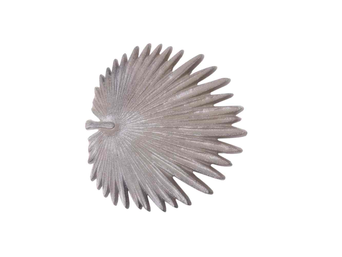 Picture of Handcrafted Model Ships K-9958-cast iron 8 in. Cast Iron Decorative Metal Palm Frond Kitchen Trivet