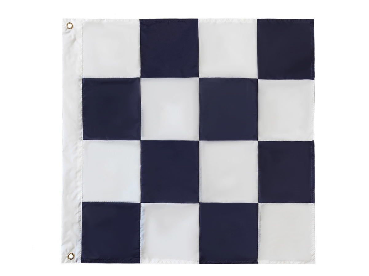 24 in. Authentic Letter N Nautical Alphabet Navy Code Outdoor Use Signal Flag