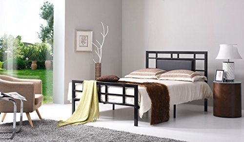 HI826 F BLACK Full Metal Bed
