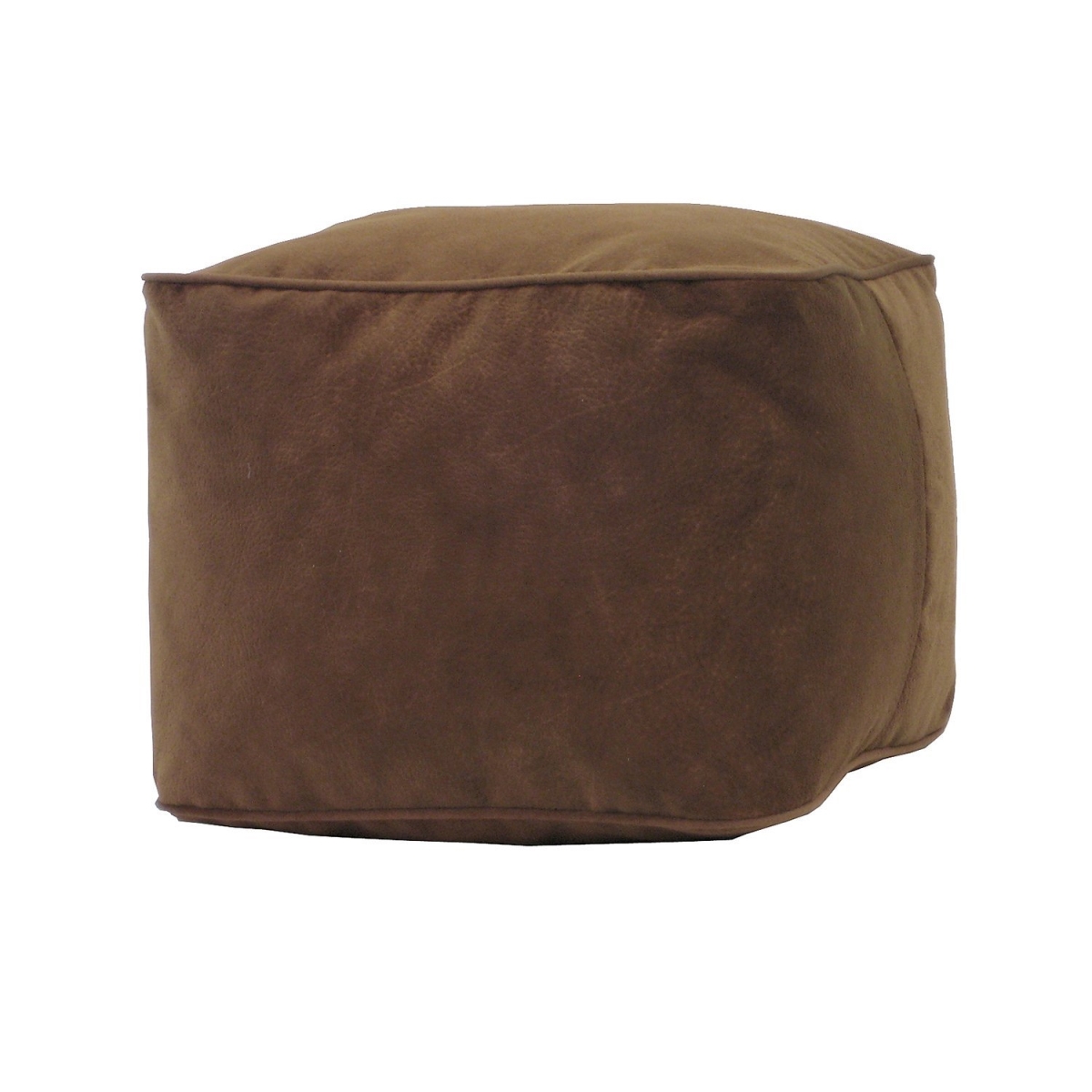 Picture of Gold Medal 1BF11058102 Micro-Fiber Suede Bean Bag Ottoman&#44; Cocoa - Small