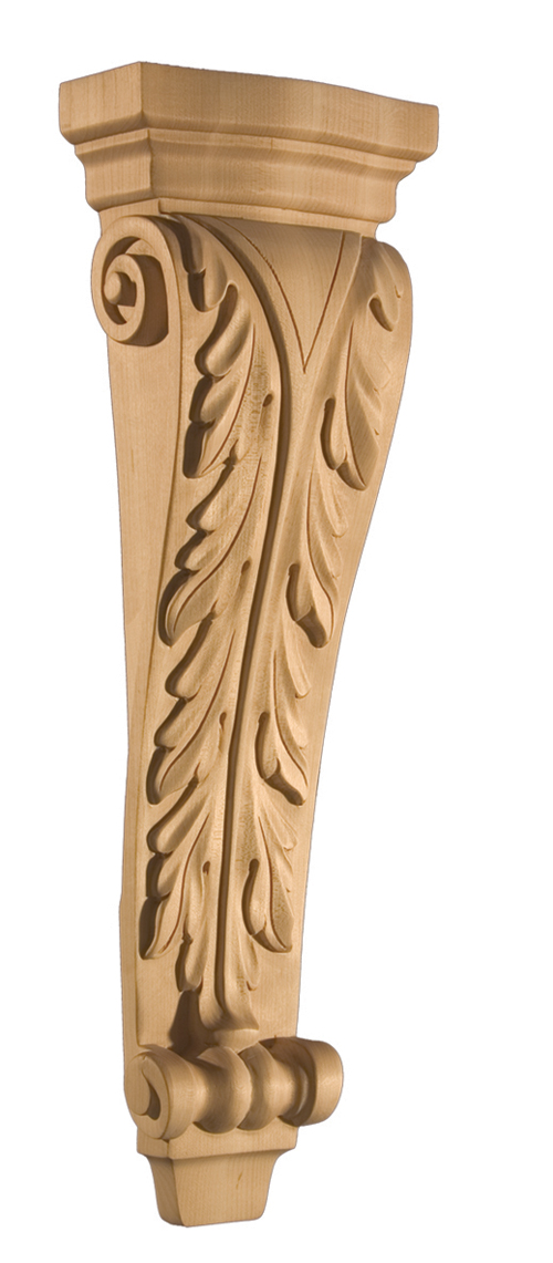 Picture of Art For Everyday ARCBL AC3 M Corbel Acanthus Maple, 7 x 3.25 x 21.5