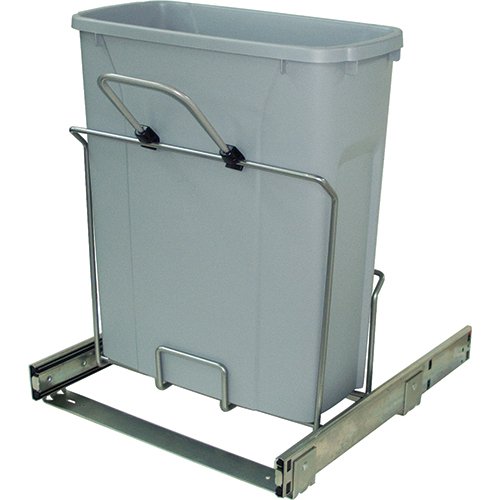 Picture of Feeny FESCB15 1 20PT 14.37 in. 1 20 qt Soft Close&#44; Bottom Mount Waste Bins - Platinum