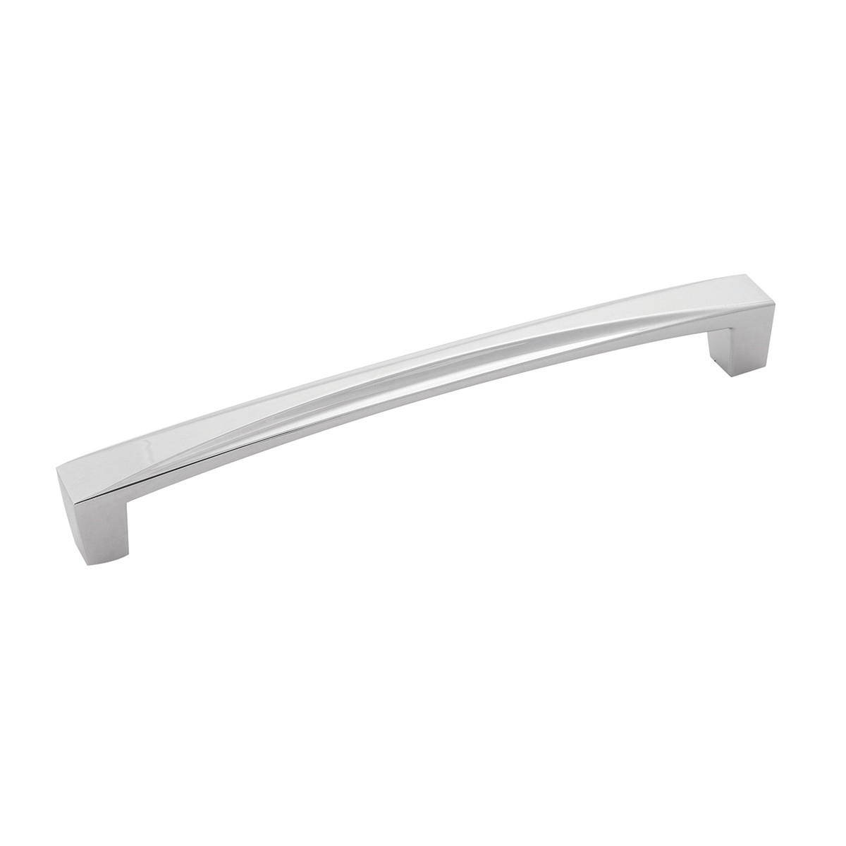 Picture of Belwith BWH076132 CH 160 mm Crest Cabinet Pull Center to Center&#44; Chrome