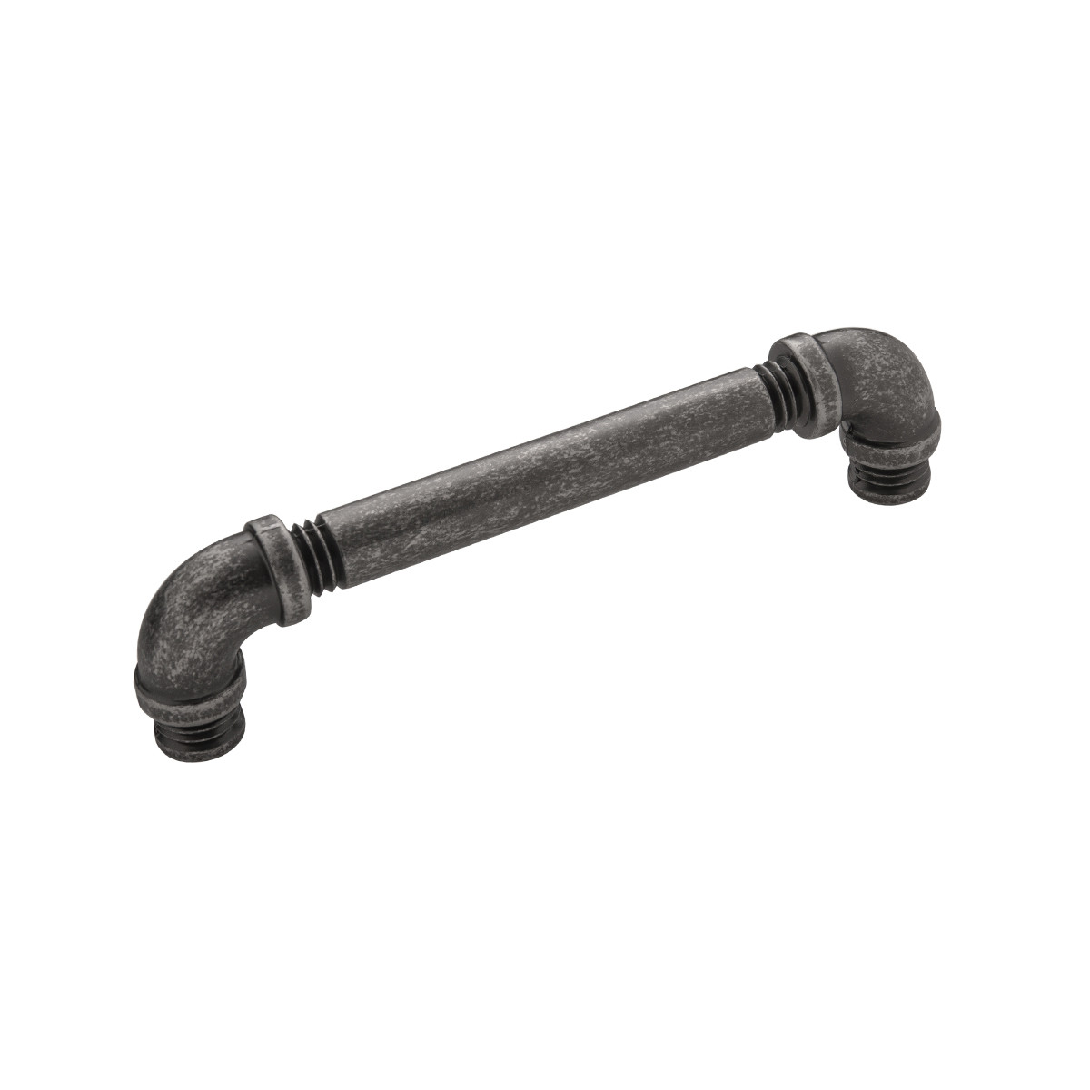 Picture of Belwith BWHH076012 BNV 128 mm Pipeline Cabinet Pull Center to Center&#44; Black Nickel Vibed