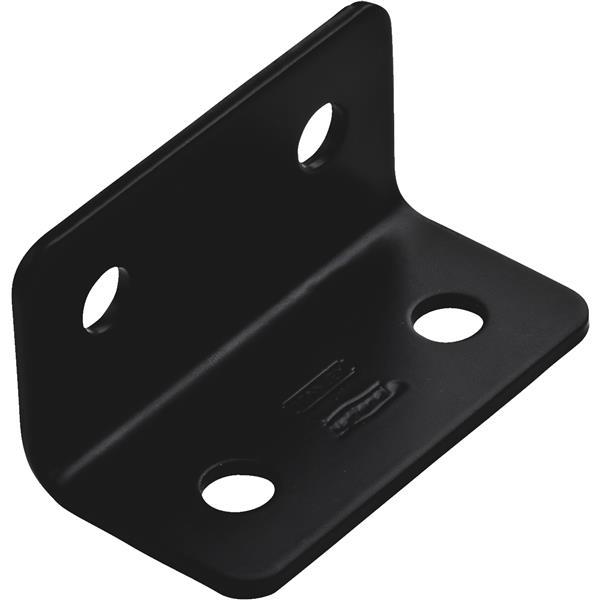 1.62 x 3 in. Wide Corner Brace - Black