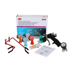 Picture of 3M 3M16578 Accuspray One Spray Gun Kit with 5 Nozzels