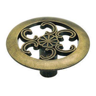 Picture of Amerock A00890 ABS 1-0.5 in. Knob Allison Antique Brass