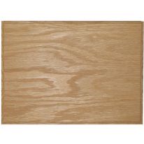 NPR8187OUF2 3 x 4 Plain Cap Cove Edge Beaded, Oak -  Omega