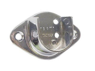 Picture of US Futaba UF83340CH 1.0625 in. Closet Rod Flange Open&#44; Chrome