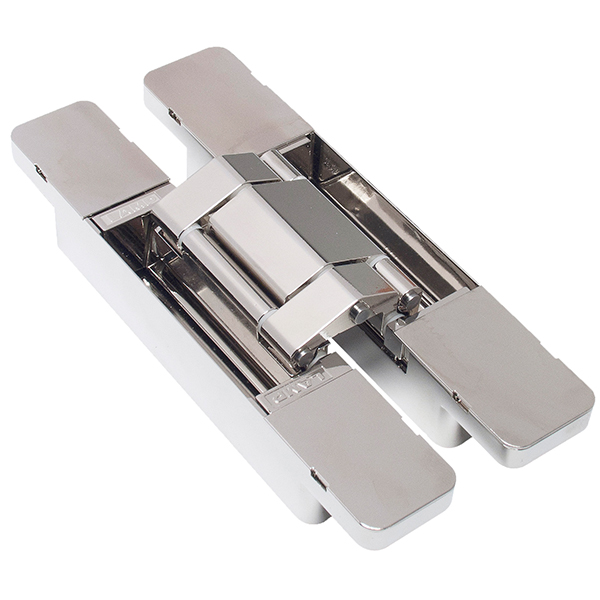 36 mm Invisible Hinge Polished Nickel