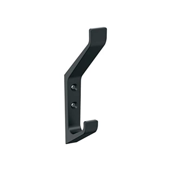 Picture of Amerock AH37003 MB Emerge Double Prong Decorative Wall Hook&#44; Matte Black