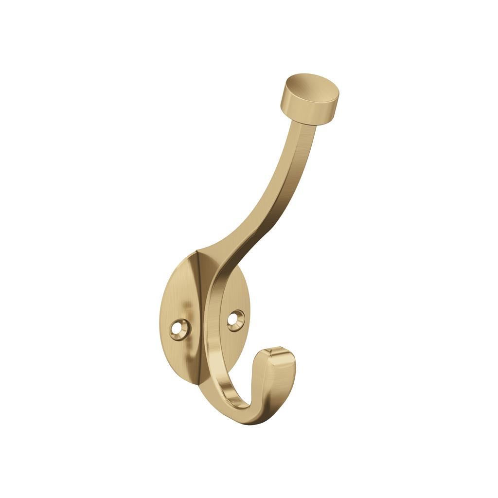 Picture of Amerock AH55465 CZ Double Prong Adare Decorative Wall Hook - Champagne Bronze