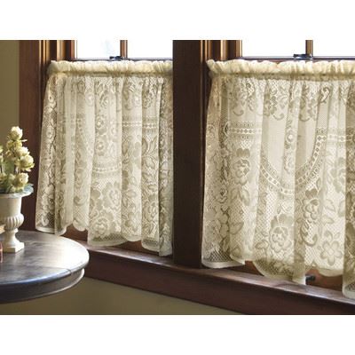 Picture of Heritage Lace 2860E-6084 60 x 84 in. Victorian Rose Panel - Ecru