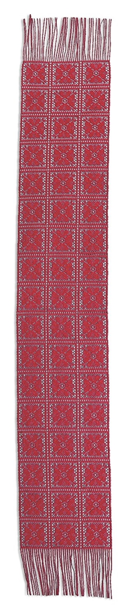 Picture of Heritage Lace DSRF-RD Daisy Scarf 10 x 65 in. - Red