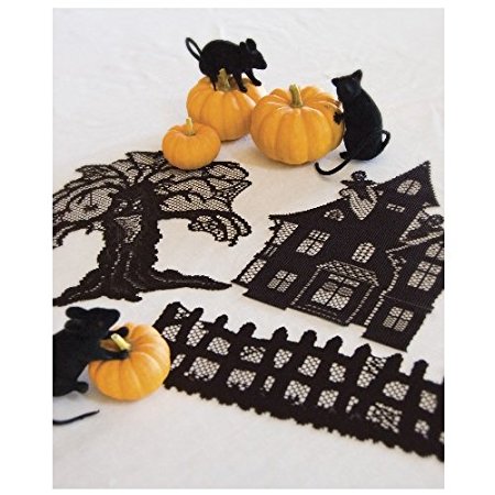3SH-B Black Spooky Hollow - Set of 3 -  Heritage Lace