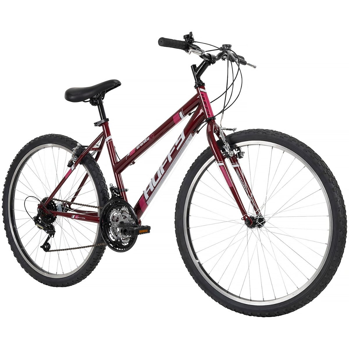 26 in. Granite Womens Mountain Bike, Red -  Huffy, HU137066