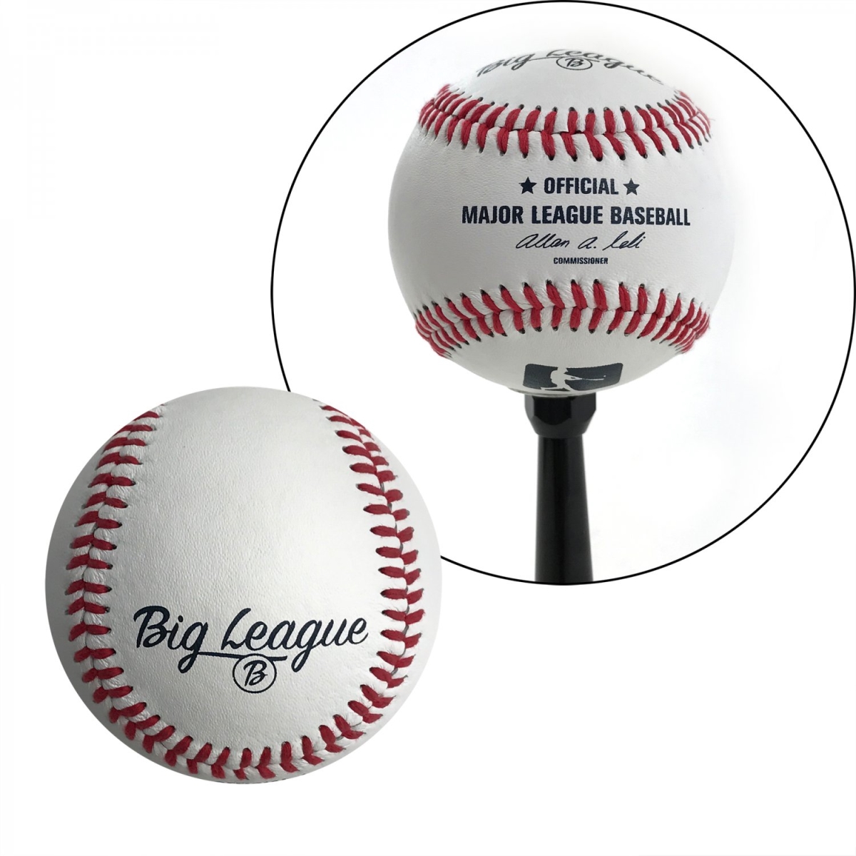 Picture of American Shifter 159060 Official Big League Baseball Transmission Gear Shift Knob with 0.25-28 Insert Brody