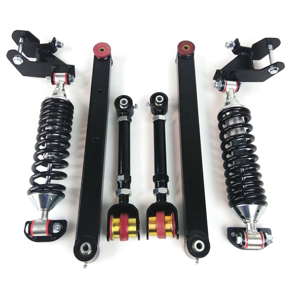 250-300 lbs Rear Adjustable 4 Bar & Coilover Conversion Kit for 1964-1966 GM - A Body