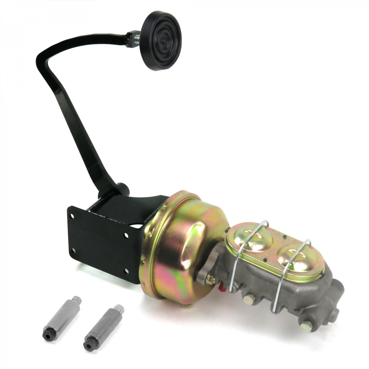 7 in. Single Disc & Drum Brake Pedal Kit with 3 in. Rubber Pad for 1937-1939 Chevy