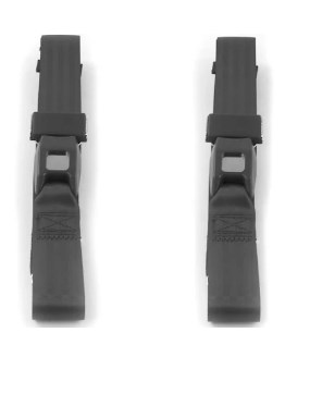 Airplane 2 Point Charcoal Lap Bucket Seat Belt Kit with Bracketry & 2 Belts for 1928-1932 Early Cars