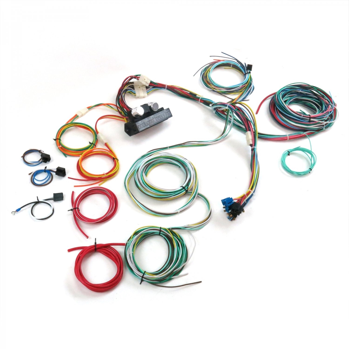 689496 Ultimate 15 Fuse 12V Conversion Wiring Harness for 1947 Ford Convertible - 2-Door, 4-Door -  Keep It Clean Wiring Accessories