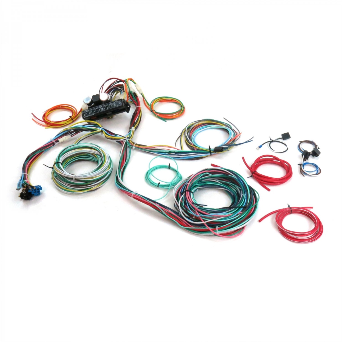 689849 15 Fuse 12V Conversion Wiring Harness for 1935 Ford Model 48 Sedan - 2-Door, 4-Door -  Keep It Clean Wiring Accessories