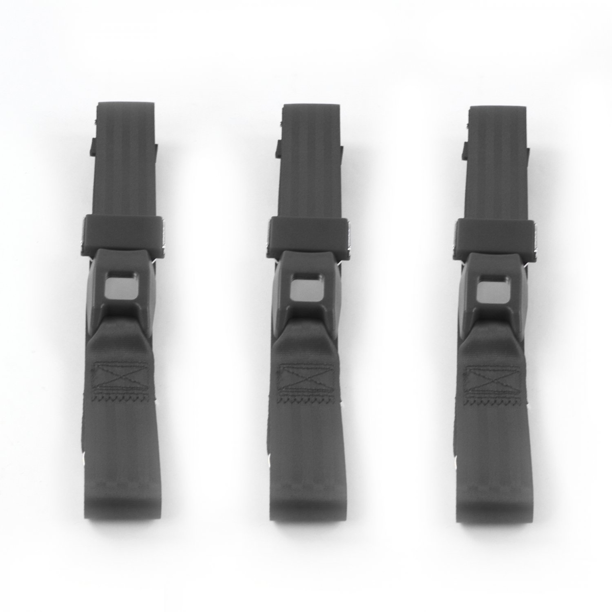 Standard 2 Point Charcoal Lap Bench Seat Belt Kit for VW Type 1 Split 1947-1952 - 3 Belts