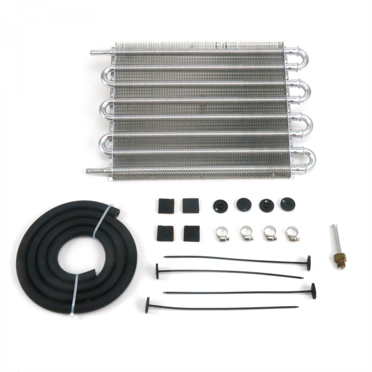 Picture of Zirgo High Performance Cooling Products 311780 15 in. 8 Row Oil Cooler Kit