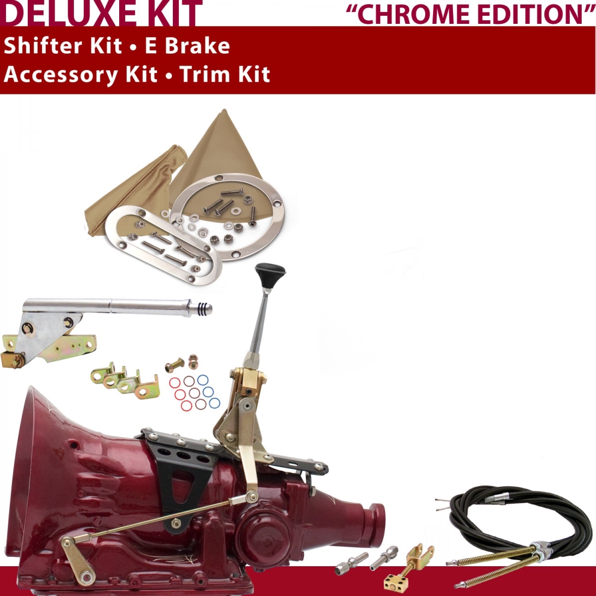 American Shifter 341756 6" E Brake Cable Trim Kit (45RFE Shifter Kit For C7C38)