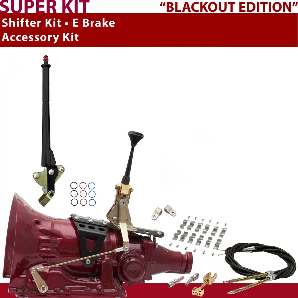 American Shifter 344054 Shifter Kit (6" E Brake Cable Clamp Clevis 4L60 For C852B)